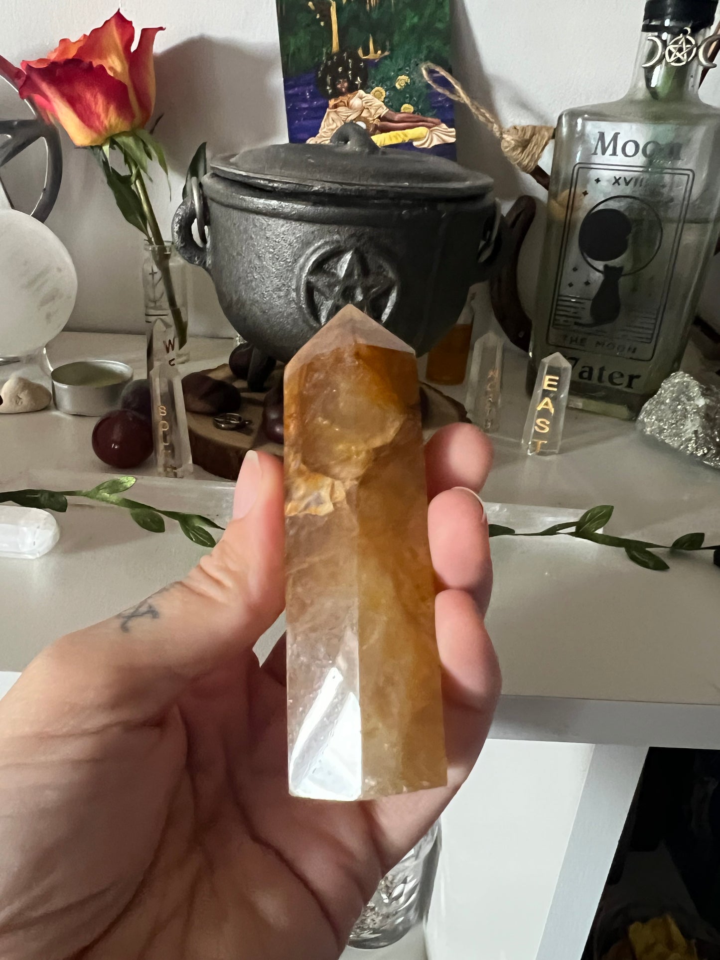 Golden Healer Crystal Towers