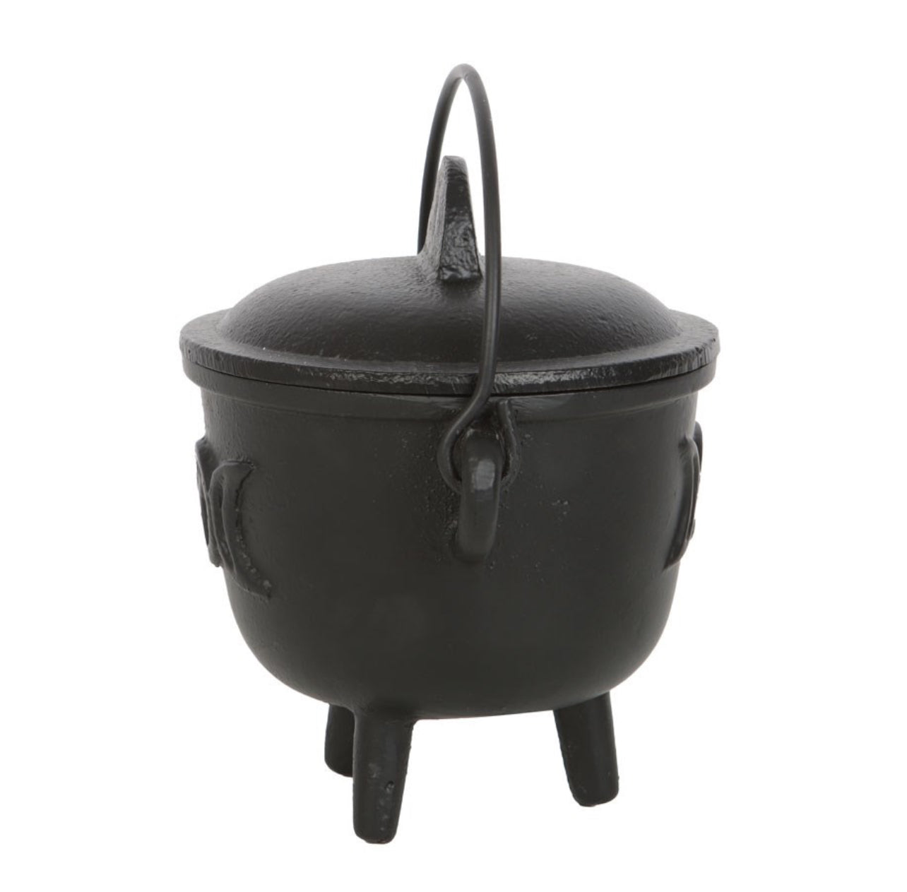 Triple Moon Cast Iron Cauldron -11cm