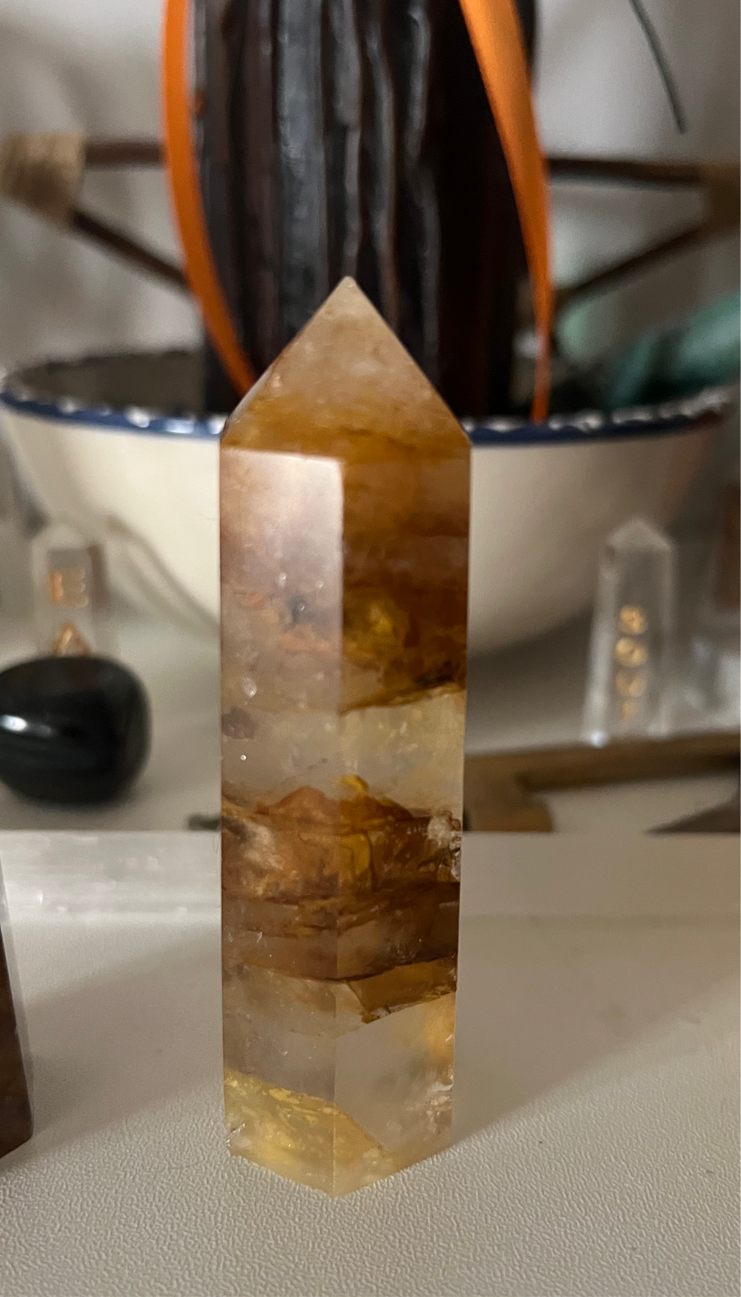 Golden Healer Crystal Towers