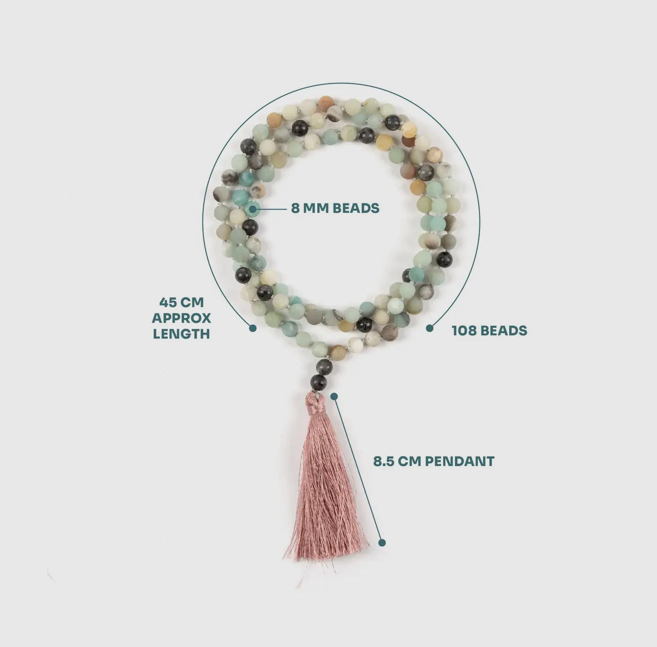 Mala Bead Growth Necklace