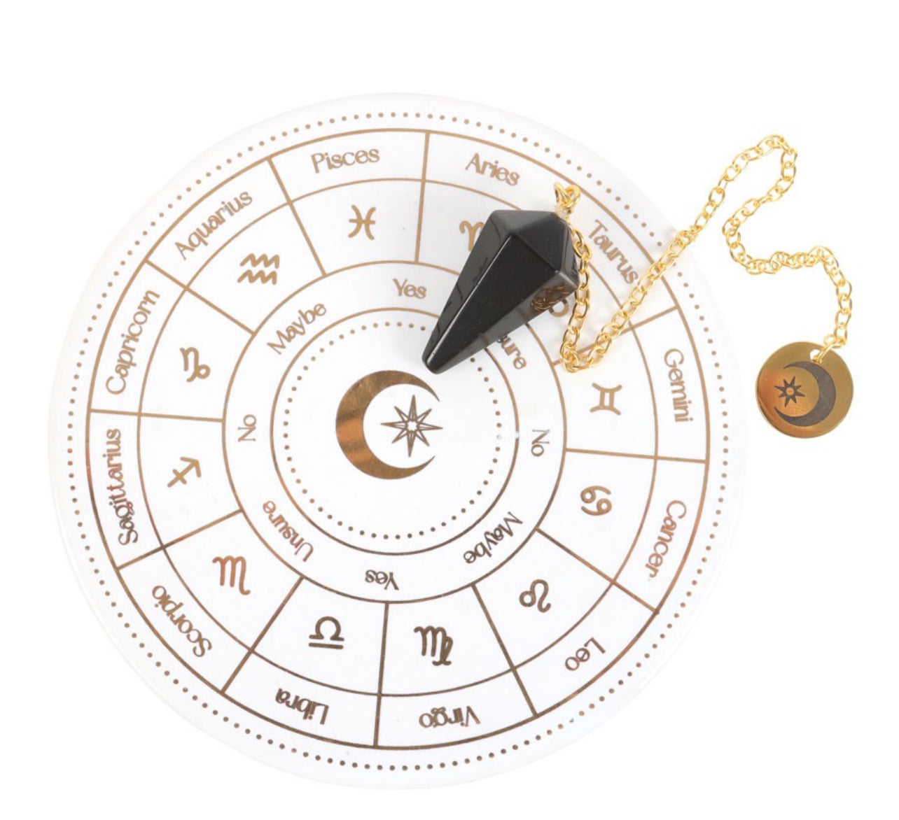 Astrology Wheel Pendulum Divination Kit