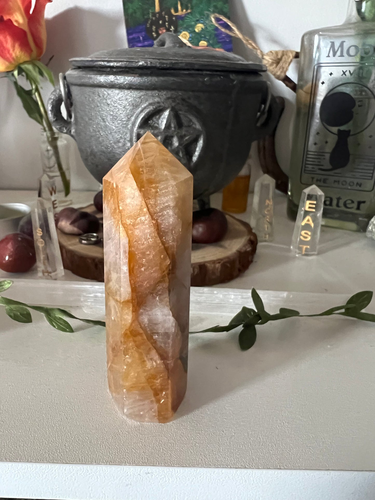 Golden Healer Crystal Towers