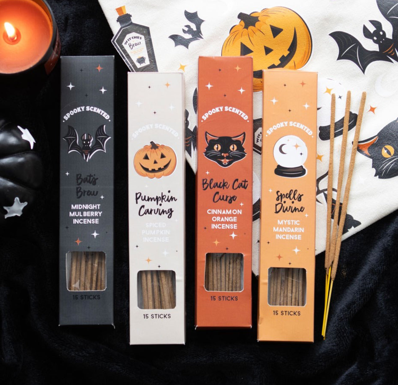 Spooky Scented Incense Set