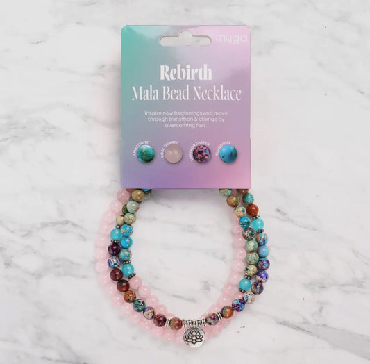 Mala Bead Rebirth Necklace