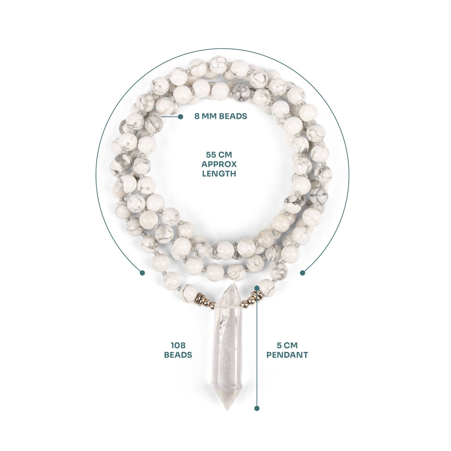 Mala Bead Necklace - Inner Love