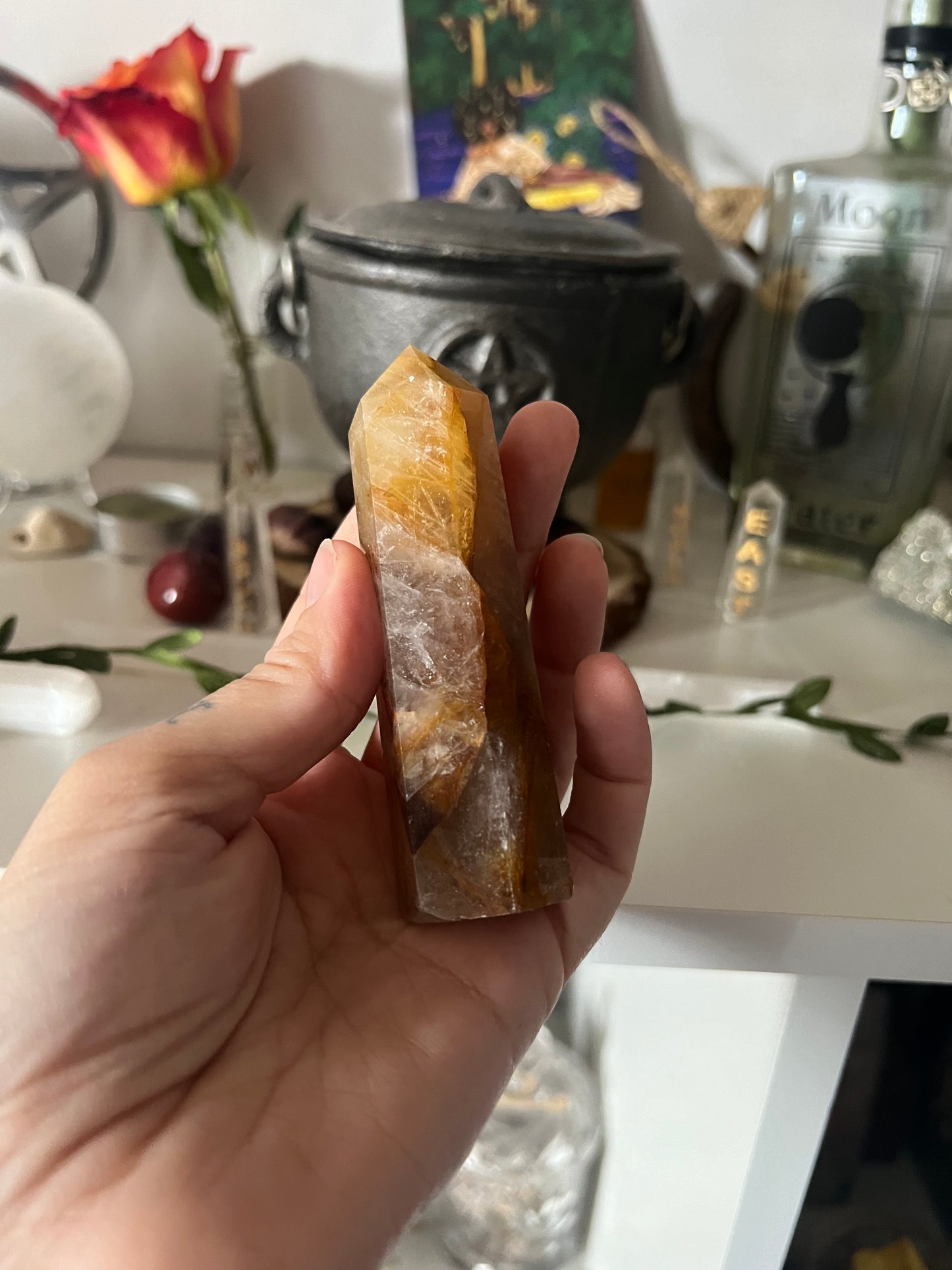 Golden Healer Crystal Towers