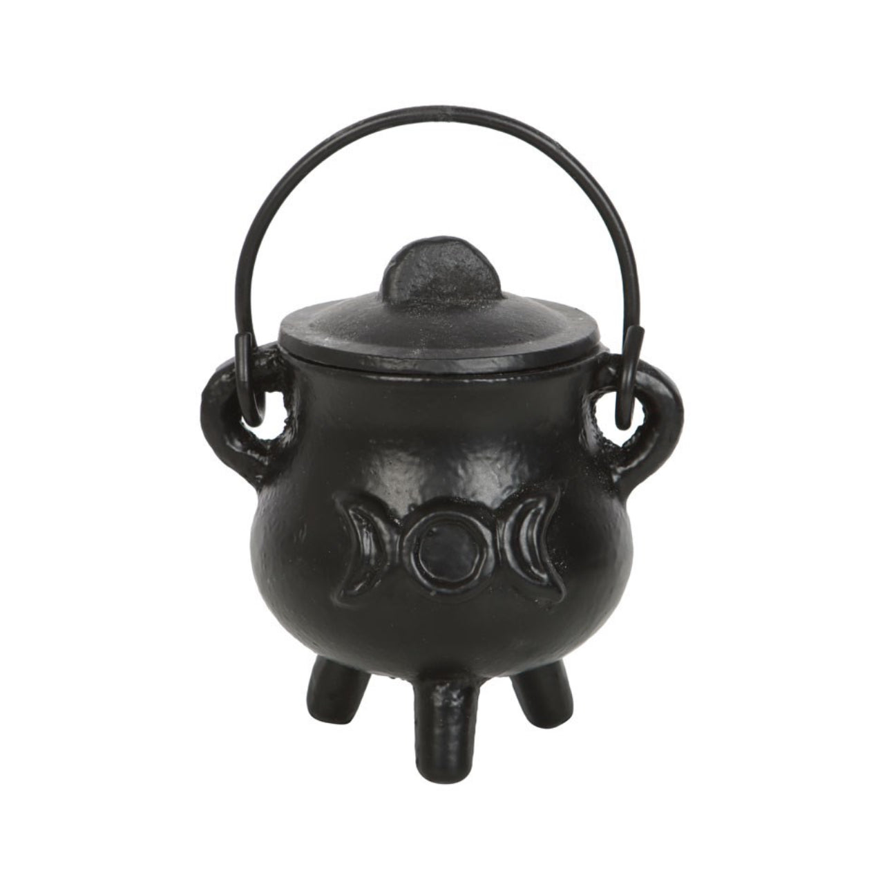 Triple Moon Cast Iron Cauldron - 7.5cm