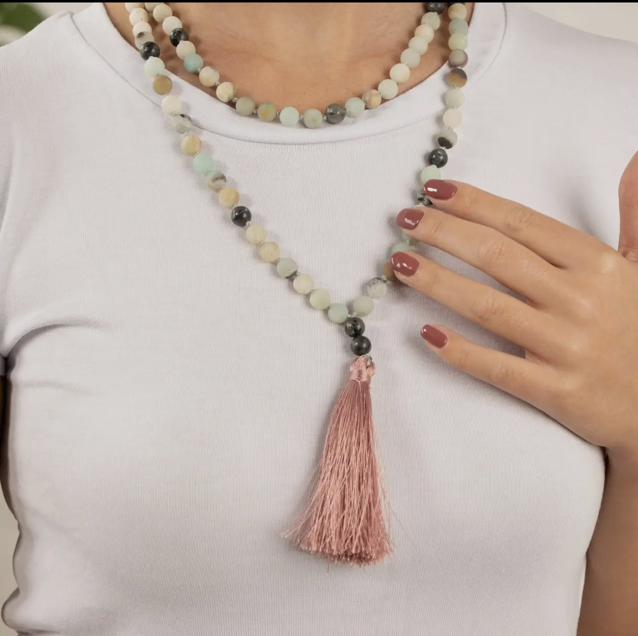 Mala Bead Growth Necklace