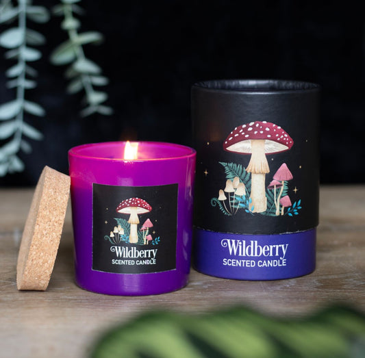 Forest Mushroom Wildberry Candle