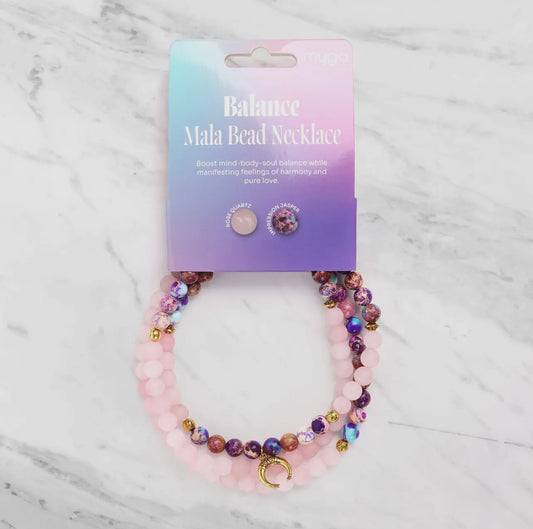 Mala Bead Balance Necklace