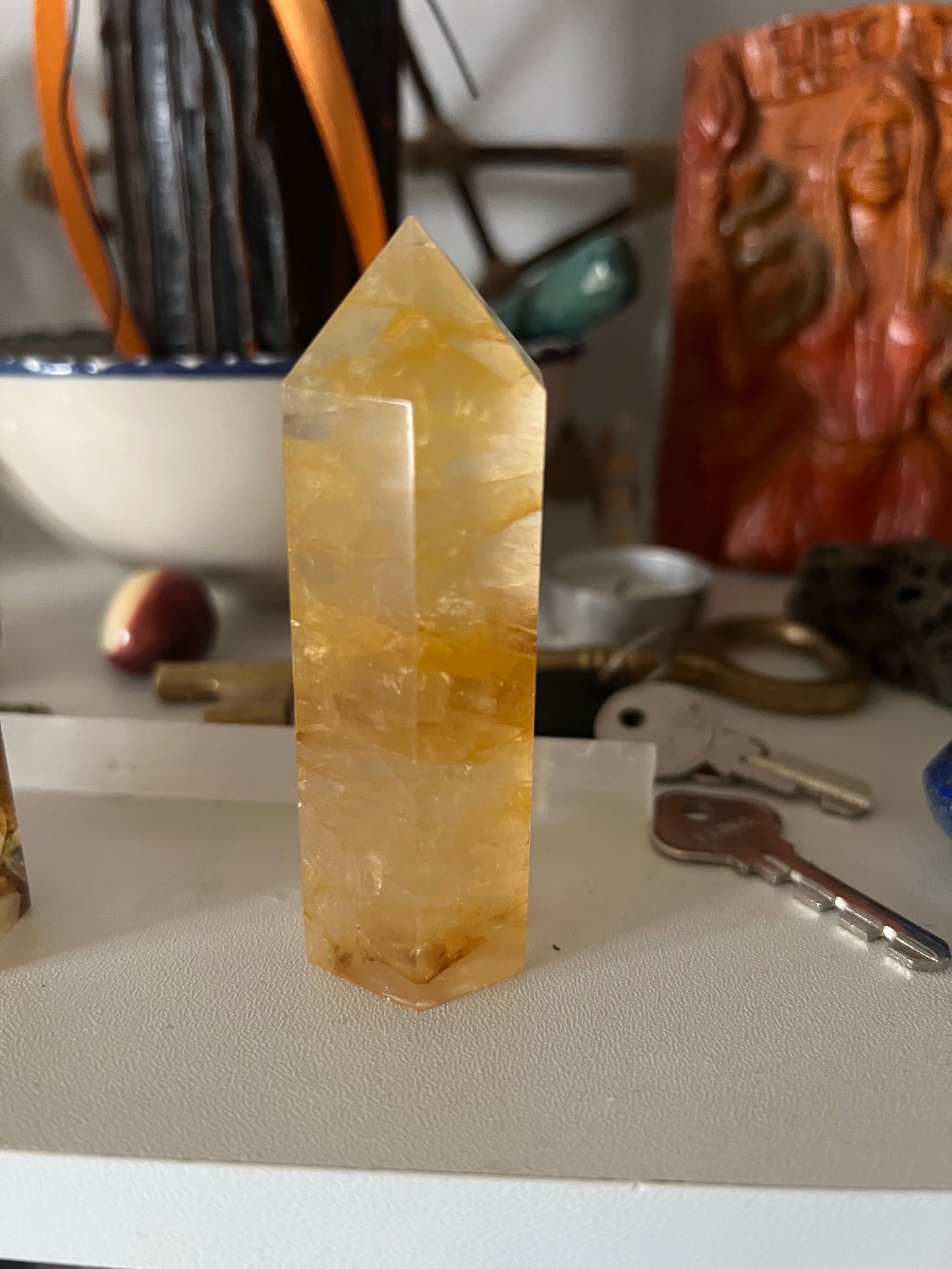 Golden Healer Crystal Towers