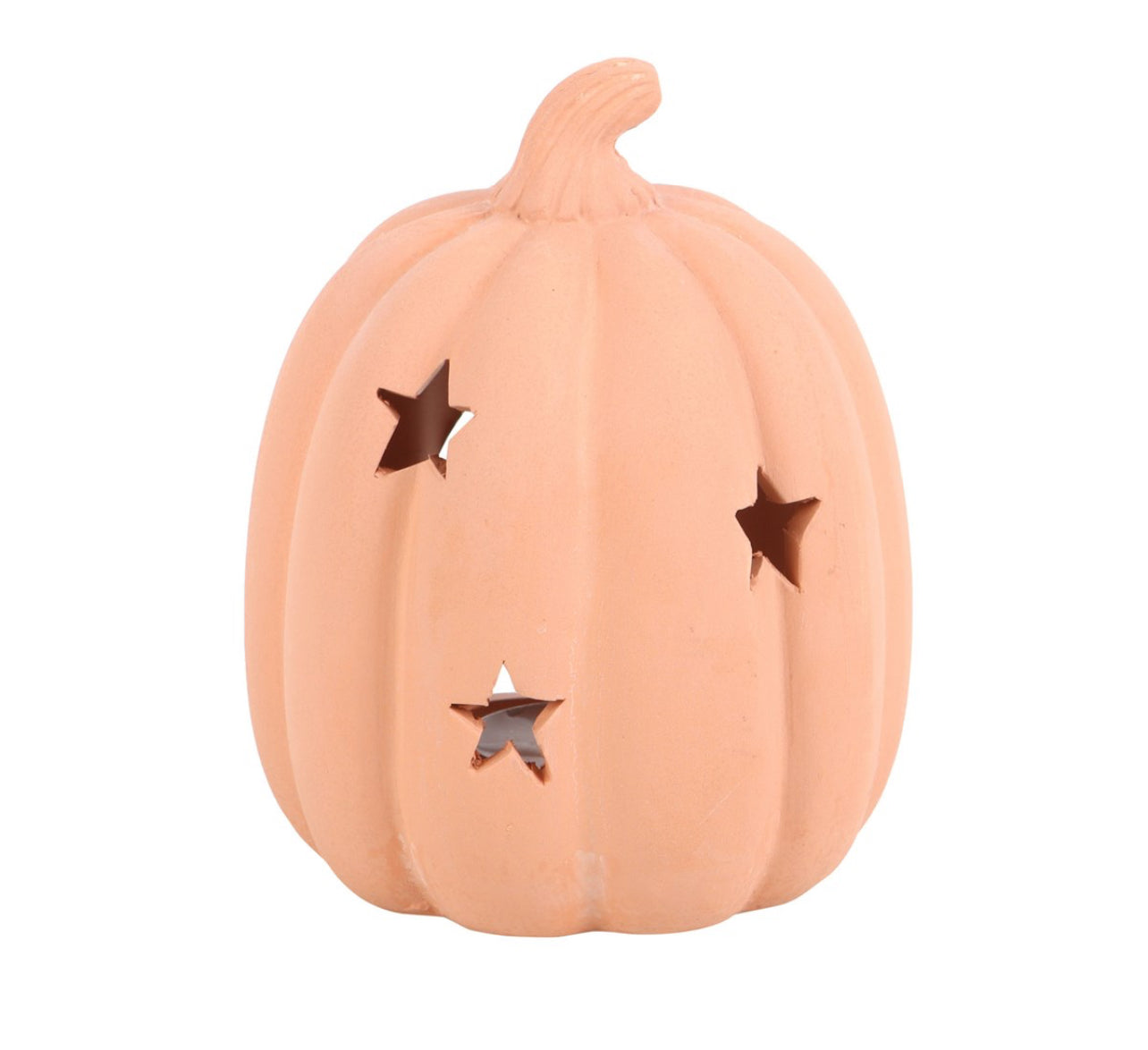 Terracotta Pumpkin Tealight Holder