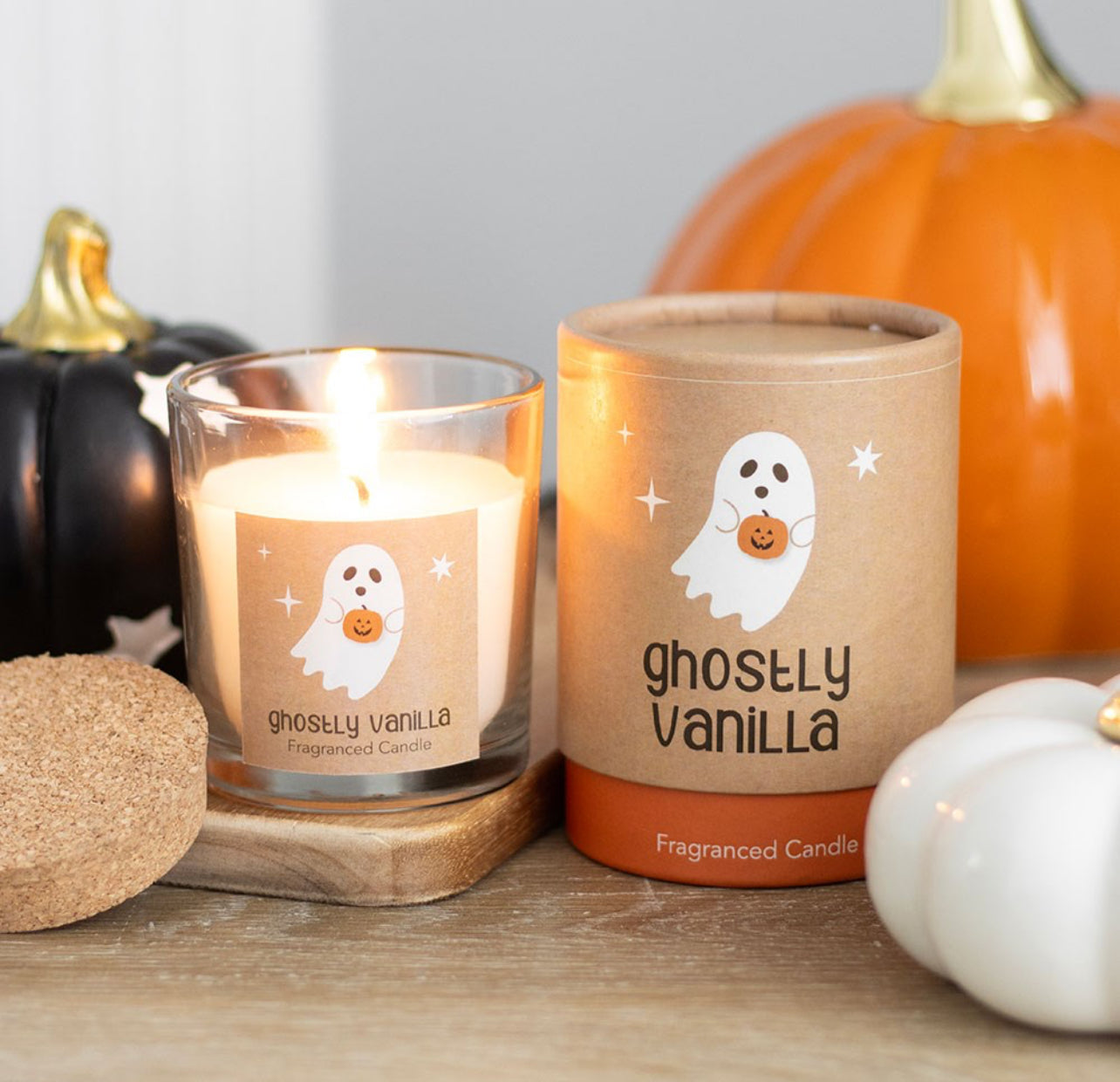 Ghostly Vanilla Candle