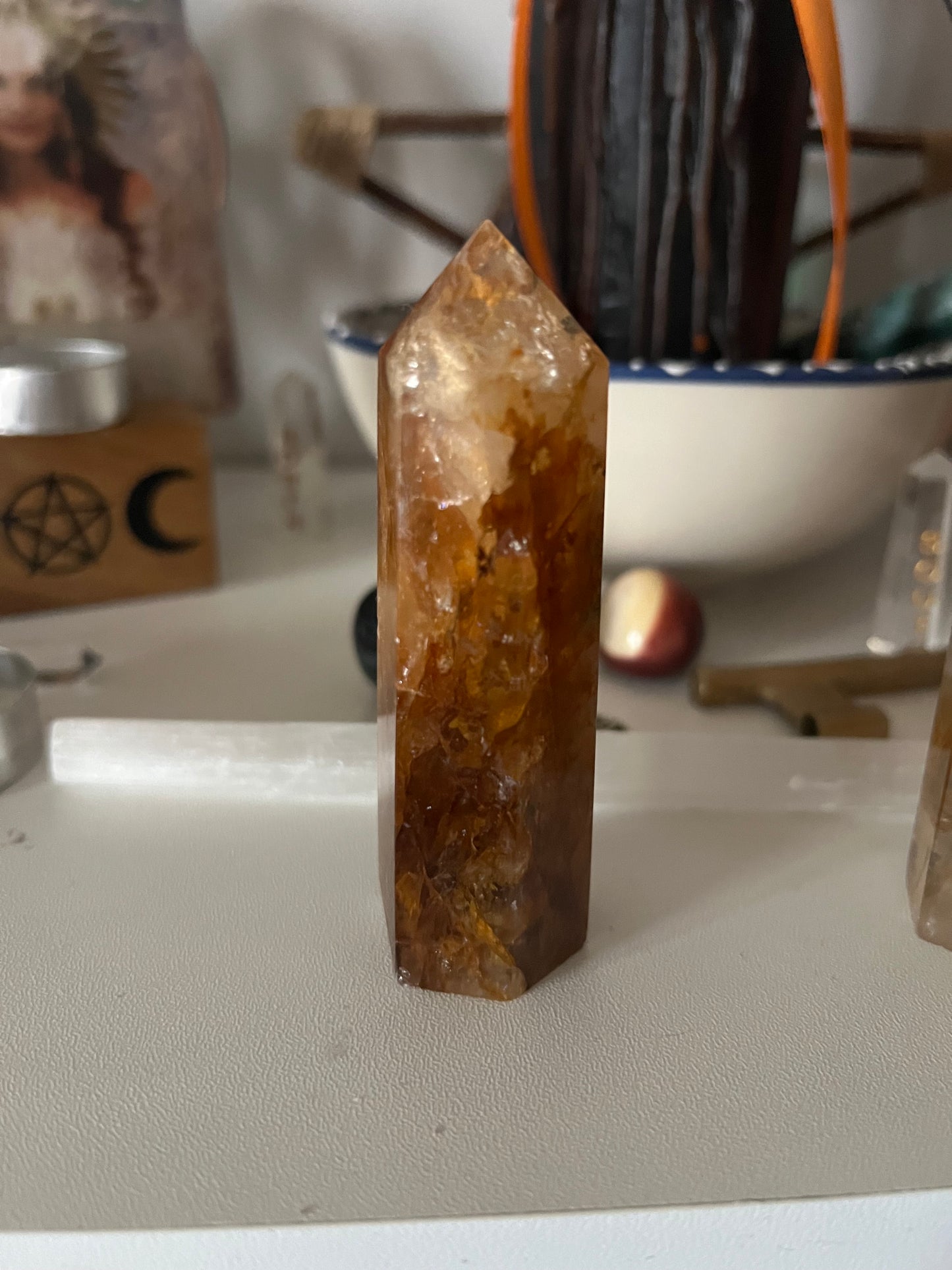 Golden Healer Crystal Towers