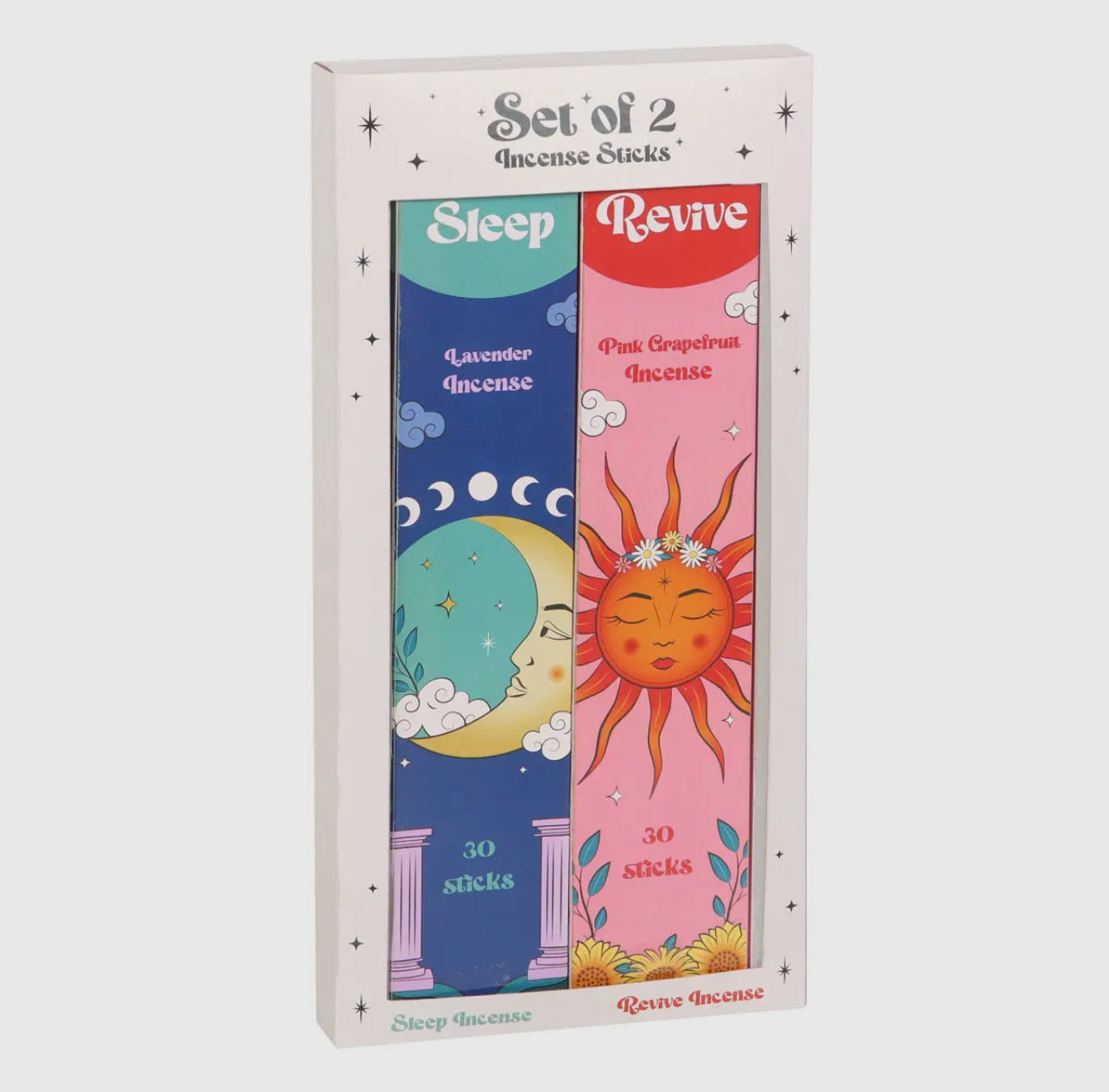 Set of 2 Celestial Sleep & Revive Incense Sticks