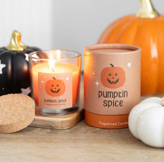 Peekaboo Pumpkin Spice Candle