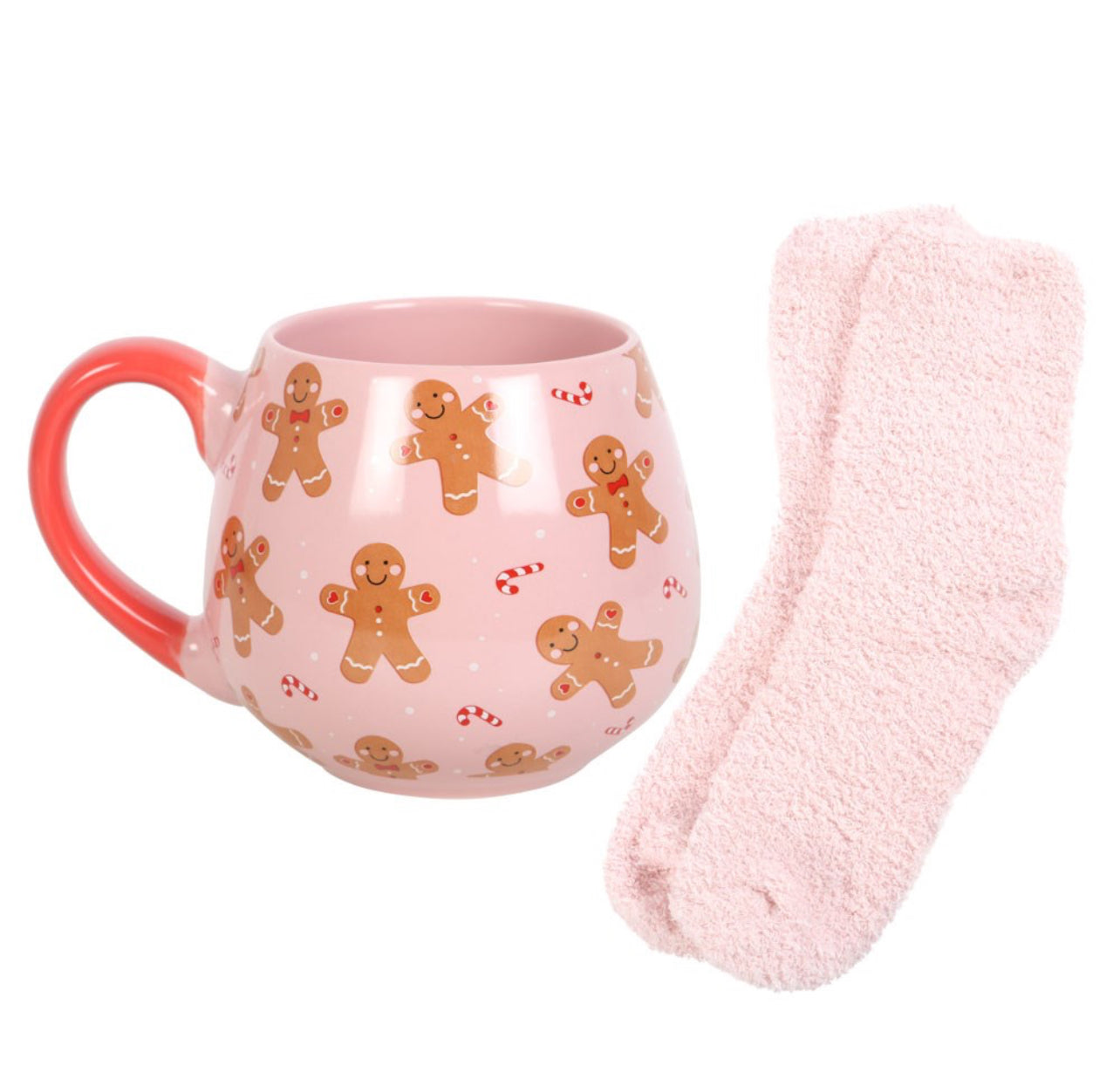 Gingerbread Mug & Socks Set