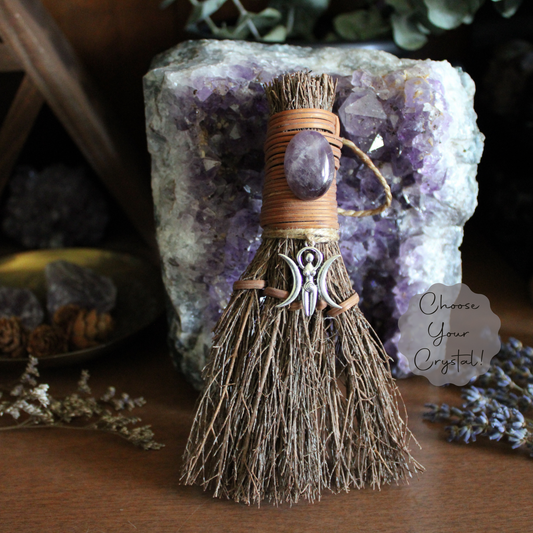 Moon Goddess Witch's Broom