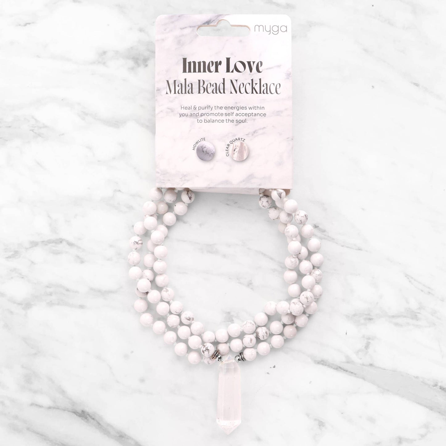 Mala Bead Necklace - Inner Love