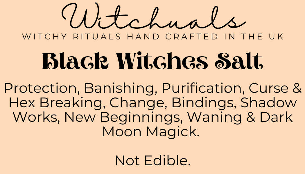 Black Witches Salt