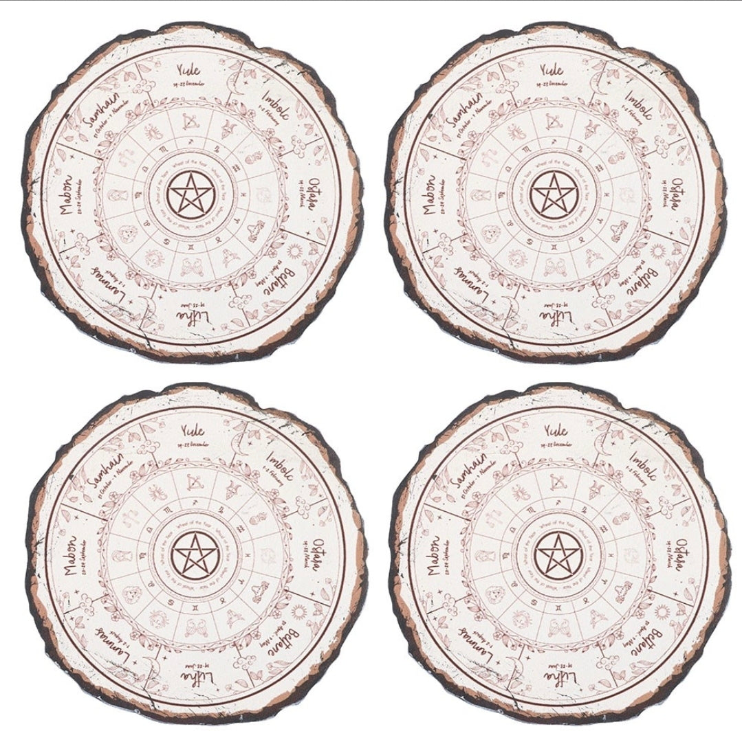 Wheel of the Year Coasters